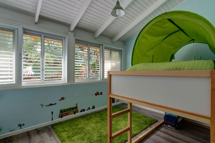 חדר של ילד, תכנון נכון מספק המון מקום למשחק, ללימודים, לאחסון ולשינה. 